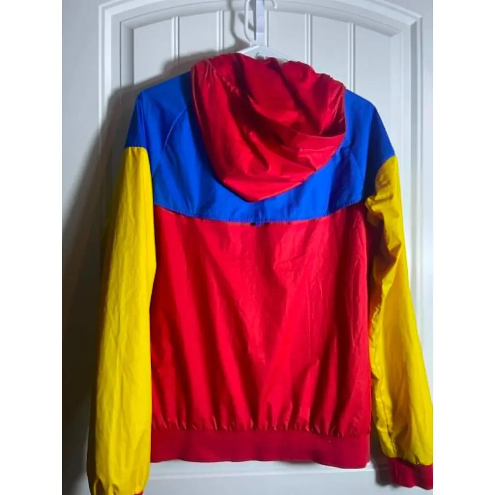 NIKE Sportswear Windrunner Nylon Jacket Colorblock Small, Hooded